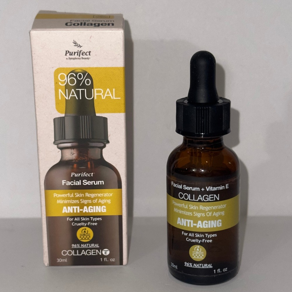 Purifect‎ Anti Aging Collagen Facial Serum 1 fl oz Exp 04/2027